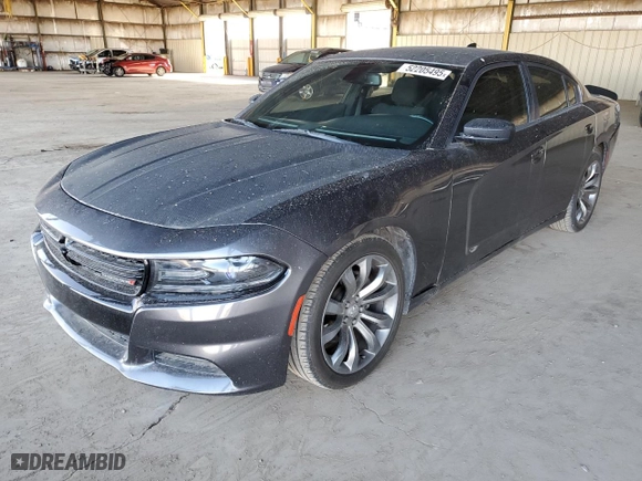 2017 Dodge Charger SXT with VIN 2C3CDXHG4HH549286, listed as a Copart auction lot 52205495 with 101,591 mi miles and Clean Title. Bid and sale history available at carsss.com. Image 1.