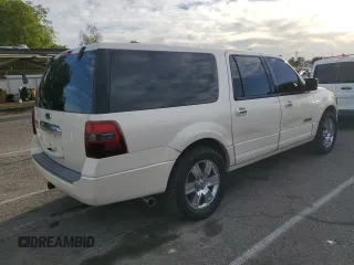 2008 Ford Expedition Max Limited с VIN 1FMFK19528LA22001, выставлен на аукционе Copart как лот 46836345 с пробегом 215 389 миль миль и Чистый • Clean title. История ставок и продаж доступна на DreamBid. Изображение 3.