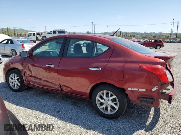 2018 Nissan Versa Sedan SV with VIN 3N1CN7APXJL873376, listed as a Copart auction lot 52180865 with 201,526 mi miles and Salvage Title. Bid and sale history available at carsss.com. Image 2.