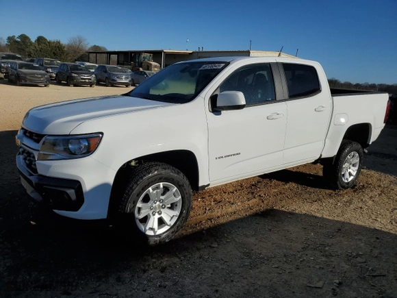 2022 Chevrolet Colorado 2WD LT with VIN 1GCGSCEN0N1224644, listed as a Copart auction lot 46106545 with 7,805 mi miles and Salvage Title. Bid and sale history available at carsss.com. Image 1.