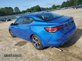 2020 Nissan Sentra SV with VIN 3N1AB8CV4LY223031, listed as a Copart auction lot 61343315 with 120,547 mi miles and Salvage title. Bid and sale history available at DreamBid. Image 2.
