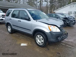 2005 Honda CR-V LX with VIN JHLRD78535C042479, listed as a IAAI auction lot 41682963 with 216,777 mi miles. Bid and sale history available at carsss.com. Image 1.