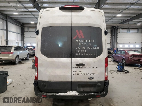 2022 Ford Transit with VIN 1FDAX9XG6NKA77311, listed as a Copart auction lot 45721065 with 94,100 mi miles and Salvage Title. Bid and sale history available at DreamBid. Image 6.