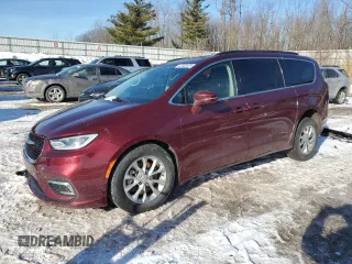 2022 Chrysler Pacifica Touring L z VIN 2C4RC3BGXNR238526, wystawiony jako Copart lot #42433875 z przebiegiem 35 848 mil mil oraz Szkody całkowita. Historia ofert i sprzedaży dostępna na DreamBid. Obrazek 1.