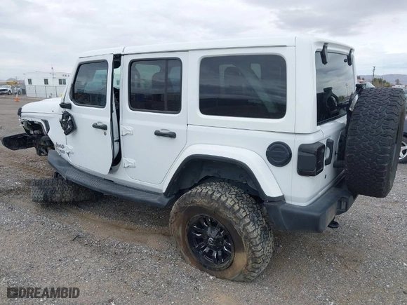 2019 Jeep Wrangler Unlimited Sport with VIN 1C4HJXDG0KW505973, listed as a IAAI auction lot 41736235 with 118,867 mi miles. Bid and sale history available at carsss.com. Image 3.