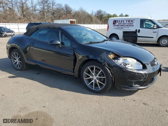 2011 Mitsubishi Eclipse GS Sport with VIN 4A37L5EF6BE008641, listed as a Copart auction lot 53206455 with 91,271 mi miles and Non Repairable. Bid and sale history available at carsss.com. Image 4.