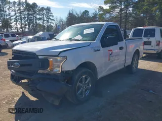 2018 Ford F-150 XL with VIN 1FTMF1CB6JKE60661, listed as a IAAI auction lot 41276885 with 142,090 mi miles. Bid and sale history available at carsss.com. Image 18.