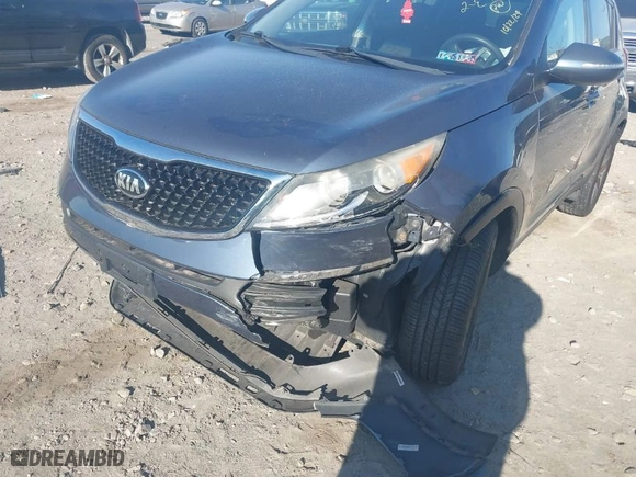 2014 Kia Sportage LX with VIN KNDPB3AC6E7667060, listed as a IAAI auction lot 40862998 with 1 mi miles. Bid and sale history available at carsss.com. Image 6.