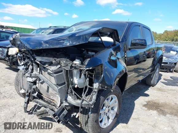 2021 Chevrolet Colorado 2WD LT with VIN 1GCGSCEN4M1100584, listed as a IAAI auction lot 40625359 with 42,766 mi miles and . Bid and sale history available at DreamBid. Image 17.
