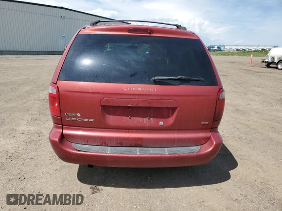 2007 Dodge Grand Caravan SE with VIN 1D4GP24R17B233725, listed as a Copart auction lot 58557245 with 306,473 mi miles and Salvage title. Bid and sale history available at DreamBid. Image 6.
