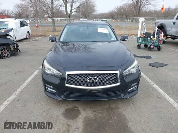 2015 Infiniti Q50 z VIN JN1BV7AR6FM412573, wystawiony jako IAAI lot #41796802 z przebiegiem 136 410 mil mil oraz . Historia ofert i sprzedaży dostępna na DreamBid. Obrazek 12.
