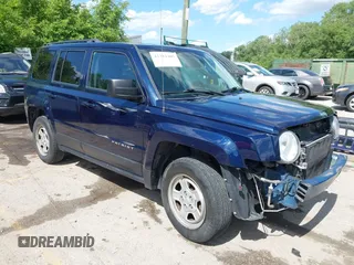 2017 Jeep Patriot Sport with VIN 1C4NJRBB8HD142347, listed as a IAAI auction lot 42314405 with 87,845 mi miles and . Bid and sale history available at DreamBid. Image 1.
