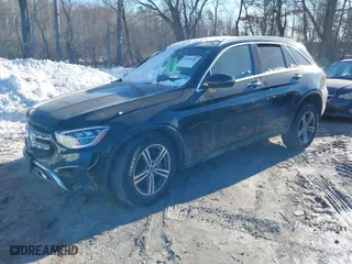 2020 Mercedes-Benz GLC with VIN WDC0G8EB2LF712784, listed as a IAAI auction lot 41491585 with 51,021 mi miles. Bid and sale history available at carsss.com. Image 2.