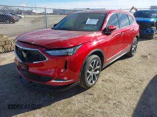 2023 Acura MDX w/Technology Package with VIN 5J8YE1H43PL041461, listed as a IAAI auction lot 41347974 with 9,281 mi miles. Bid and sale history available at carsss.com. Image 17.