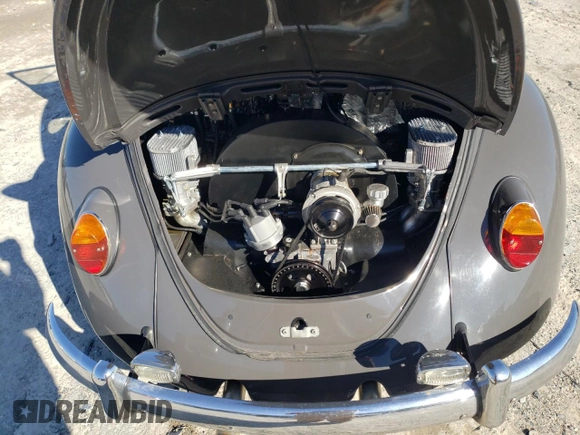 1967 Volkswagen Beetle with VIN 117142708, listed as a Copart auction lot 42380965 with 54,196 mi miles and Salvage Title. Bid and sale history available at DreamBid. Image 11.