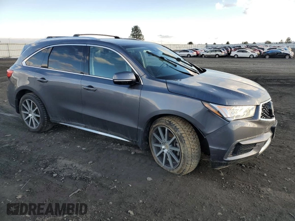 2017 Acura MDX Advance z VIN 5FRYD4H96HB007080, wystawiony jako Copart lot #47480895 z przebiegiem 71 777 mil mil oraz Szkoda całkowita • Salvage title. Historia ofert i sprzedaży dostępna na DreamBid. Obrazek 4.