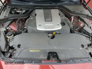 2015 Infiniti Q50 with VIN JN1BV7AR0FM396516, listed as a Copart auction lot 57677055 with 128,369 mi miles and Salvage title. Bid and sale history available at DreamBid. Image 11.