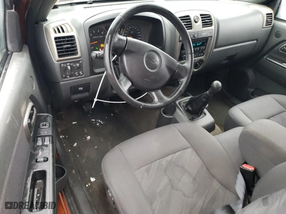 2005 Chevrolet Colorado LT w/1LT with VIN 1GCDT146858221769, listed as a Copart auction lot 44602145 with 161,517 mi miles and Salvage Title. Bid and sale history available at carsss.com. Image 8.