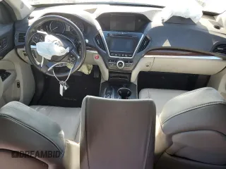 2018 Acura MDX with VIN 5J8YD4H34JL004454, listed as a Copart auction lot 43599075 with 98,974 mi miles and Salvage Title. Bid and sale history available at DreamBid. Image 8.