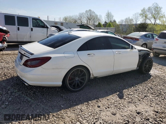 2014 Mercedes-Benz CLS 63 S AMG with VIN WDDLJ7GB6EA120080, listed as a Copart auction lot 50046644 with 89,637 mi miles and Non repairable. Bid and sale history available at DreamBid. Image 3.