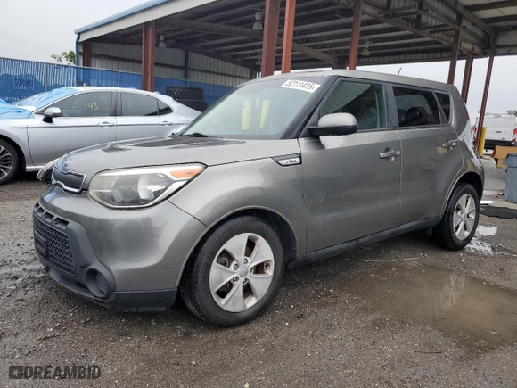 2016 Kia Soul with VIN KNDJN2A21G7357402, listed as a Copart auction lot 52111415 with 156,028 mi miles and Salvage Title. Bid and sale history available at carsss.com. Image 1.