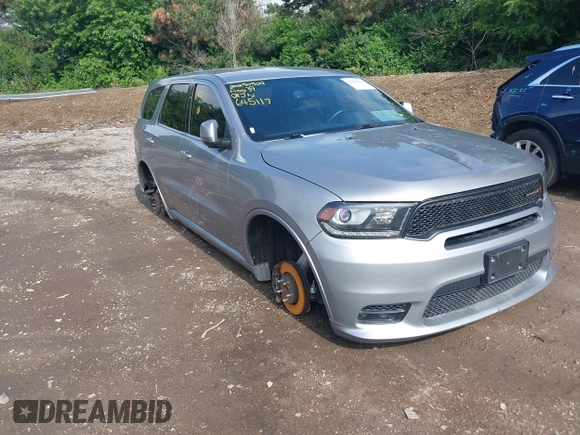2019 Dodge Durango GT Plus with VIN 1C4RDHDG7KC645117, listed as a IAAI auction lot 42448233 with 135,530 mi miles and . Bid and sale history available at DreamBid. Image 1.