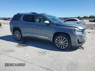2021 GMC Acadia Denali with VIN 1GKKNPLS4MZ107333, listed as a Copart auction lot 46881225 with 7,957 mi miles and Salvage Title. Bid and sale history available at carsss.com. Image 4.
