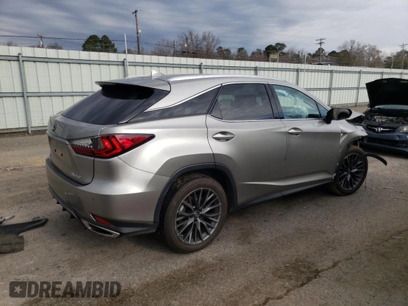 2022 Lexus RX with VIN 2T2YZMDA5NC314514, listed as a Copart auction lot 40180253 with 26,026 mi miles. Bid and sale history available at carsss.com. Image 3.
