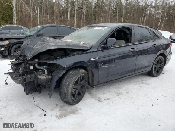 2019 Volkswagen Jetta SEL with VIN 3VWE57BU1KM101741, listed as a Copart auction lot 89353845 with 160,763 mi miles and Salvage Title. Bid and sale history available at carsss.com. Image 1.