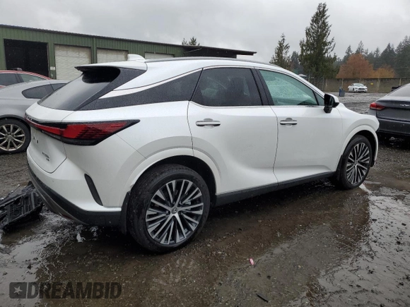 2023 Lexus RX with VIN 2T2BBMCA5PC020545, listed as a Copart auction lot 49599244 with 4,507 mi miles. Bid and sale history available at carsss.com. Image 3.