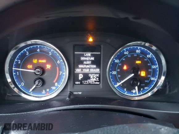 2019 Toyota Corolla L with VIN 5YFBURHE8KP877250, listed as a Copart auction lot 46401935 with 123,783 mi miles and Salvage Title. Bid and sale history available at DreamBid. Image 9.