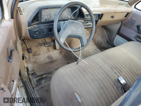 1991 Ford F-150 with VIN 1FTEF15Y1MLA81507, listed as a Copart auction lot 85384864 with 61,702 mi miles and Clean Title. Bid and sale history available at carsss.com. Image 8.