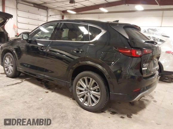 2024 Mazda CX-5 2.5 Turbo Signature with VIN JM3KFBXY8R0372916, listed as a IAAI auction lot 41524671 with 18,249 mi miles. Bid and sale history available at carsss.com. Image 3.