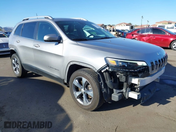 2019 Jeep Cherokee Limited with VIN 1C4PJMDN4KD178921, listed as a IAAI auction lot 41792423 with 81,616 mi miles and . Bid and sale history available at carsss.com. Image 1.