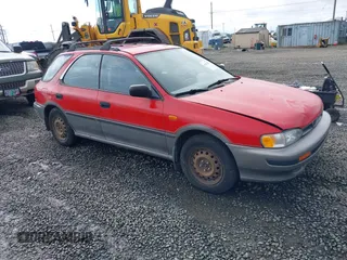 1995 Subaru Impreza with VIN JF1GF6558SH814122, listed as a IAAI auction lot 41787655 with 247,202 mi miles and . Bid and sale history available at DreamBid. Image 1.