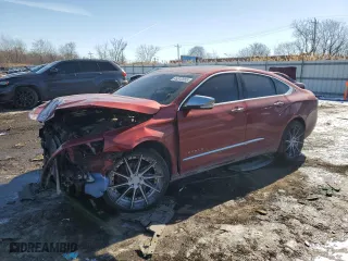 2014 Chevrolet Impala LTZ with VIN 2G1155S36E9184506, listed as a Copart auction lot 46312855 with 157,164 mi miles and Salvage Title. Bid and sale history available at carsss.com. Image 1.