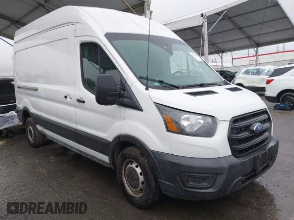 2020 Ford Transit Cargo with VIN 1FTBR1X82LKB60762, listed as a IAAI auction lot 41572948 with 112,050 mi miles and . Bid and sale history available at DreamBid. Image 1.