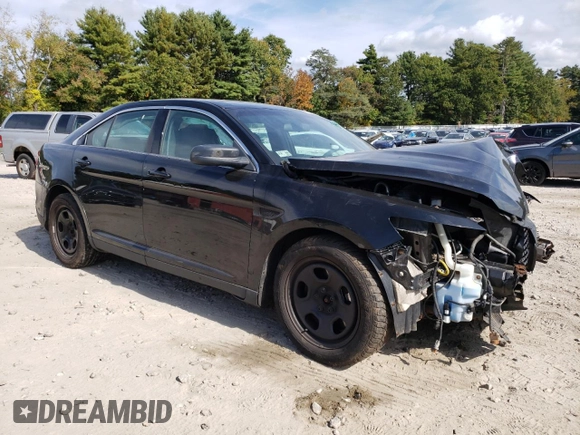 2014 Ford Police Interceptor with VIN 1FAHP2MTXEG124103, listed as a Copart auction lot 72791314 with 136,143 mi miles and Clean title. Bid and sale history available at DreamBid. Image 4.