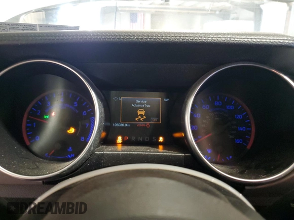 2018 Ford Mustang EcoBoost Premium with VIN 1FATP8UH9J5124396, listed as a Copart auction lot 61781055 with 105,036 mi miles and Salvage title. Bid and sale history available at DreamBid. Image 9.