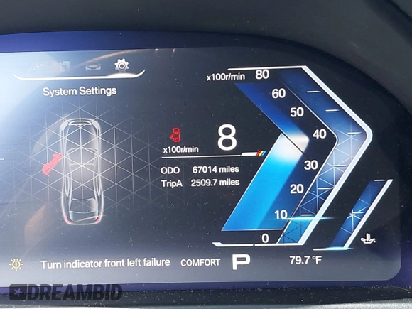 2015 BMW 5 Series 535i xDrive with VIN WBA5B3C51FD544384, listed as a IAAI auction lot 42810878 with 67,014 mi miles and . Bid and sale history available at DreamBid. Image 7.
