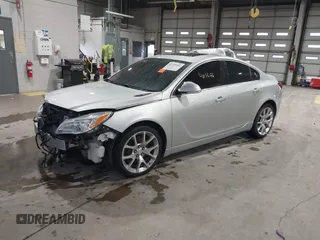 2016 Buick Regal GS with VIN 2G4GU5GX9G9104551, listed as a IAAI auction lot 41196186 with 119,118 mi miles. Bid and sale history available at carsss.com. Image 19.