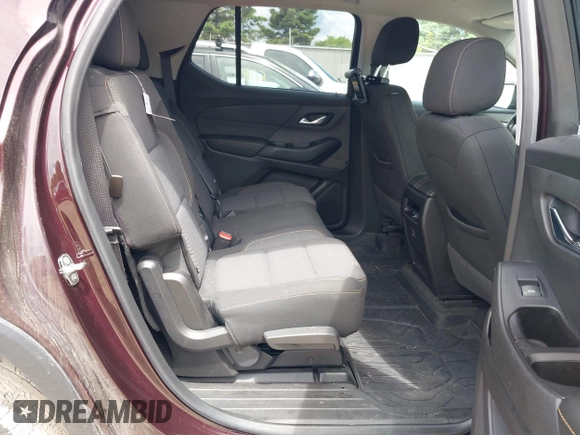 2019 Chevrolet Traverse LT Cloth z VIN 1GNEVGKW7KJ248073, wystawiony jako IAAI lot #42362893 z przebiegiem 56 232 mil mil oraz . Historia ofert i sprzedaży dostępna na DreamBid. Obrazek 8.