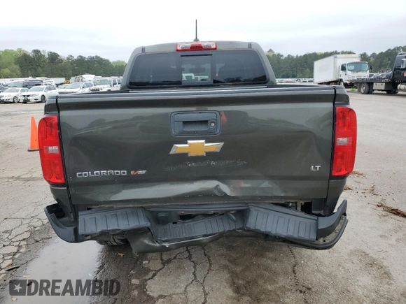 2018 Chevrolet Colorado 2WD LT with VIN 1GCGSCEN7J1128911, listed as a Copart auction lot 51455695 with 47,553 mi miles and Salvage title. Bid and sale history available at DreamBid. Image 6.