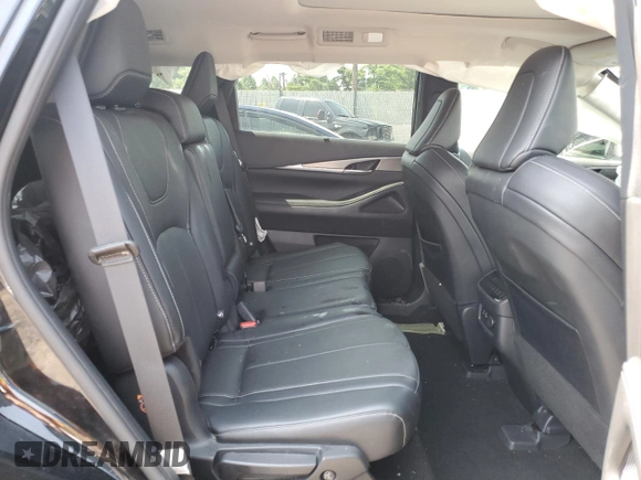 2023 Infiniti QX60 Luxe с VIN 5N1DL1FS4PC369620, выставлен на аукционе Copart как лот 59910455 с пробегом 21 157 миль миль и Списание • Salvage title. История ставок и продаж доступна на DreamBid. Изображение 11.