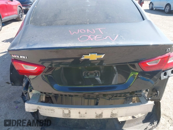 2017 Chevrolet Malibu LT with VIN 1G1ZE5ST4HF163166, listed as a IAAI auction lot 41991448 with 180,008 mi miles and . Bid and sale history available at DreamBid. Image 6.