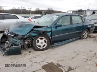 2000 Chevrolet Impala LS z VIN 2G1WH55K4Y9340000, wystawiony jako Copart lot #50575325 z przebiegiem 136 183 mil mil oraz Szkoda całkowita • Salvage title. Historia ofert i sprzedaży dostępna na DreamBid. Obrazek 1.