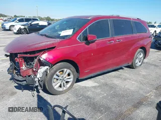 2021 Toyota Sienna Limited with VIN 5TDZSKFCXMS036019, listed as a IAAI auction lot 40965293 with 147,133 mi miles and . Bid and sale history available at DreamBid. Image 2.