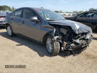 2012 Mazda 3 i Grand Touring with VIN JM1BL1W84C1643422, listed as a Copart auction lot 53557245 with 115,805 mi miles and Salvage Title. Bid and sale history available at DreamBid. Image 4.