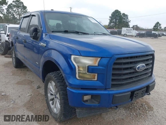 2017 Ford F-150 XL with VIN 1FTEW1EG4HFB49004, listed as a IAAI auction lot 41804250 with Not provided miles and . Bid and sale history available at DreamBid. Image 6.
