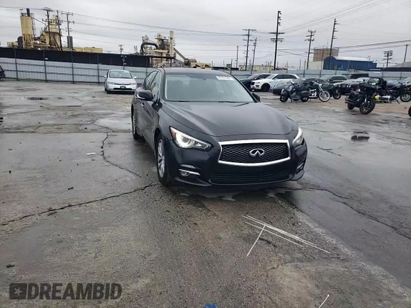 2017 Infiniti Q50 Premium z VIN JN1EV7AP6HM733365, wystawiony jako Copart lot #47551995 z przebiegiem 103 669 mil mil oraz Szkody całkowita. Historia ofert i sprzedaży dostępna na DreamBid. Obrazek 11.